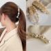 3-Piece Pearl Banana Clips Set | Rhinestone Hair Accessories for Women & Girls | Ideal for Thick & Fine Hair - Buy Online on GoSupps.com