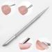 2 In 1 Cuticle Pusher Professional Cuticle Remover Stainless Steel Cuticle Nails Art Care Tool For Manicures Cuticle Remover Double Ended Cuticle Pusher And Nail Manicures Tool A double head - Buy Online on GoSupps.com