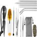 13 Pack Paracord Stitching Tools Set | Stainless Steel Needles & Knotting Accessories | Paracord Supplies Kit with Marlin Spike | Black Sharp Smoothing Tool - Buy Online on GoSupps.com