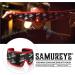 Bruder Samureye Gaming Enhancement Mask | Improve Gaming Performance and Reaction Times | Microwaveable Moist Heat | Rejuvenates and Refreshes Eyes | Adjustable and Hand Washable - Buy Online on GoSupps.com