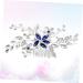Housoutil 1pc Tiara Bridal Hair Comb Combs for Women Hair Barrettes for Women Hair Comb for Bride Comb for Bridal Bride Comb Alloy Comb Headgear Manual Accessories Banquet - Buy Online on GoSupps.com
