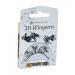Eulenspiegel 003138 - Paper eyelashes butterfly black for carnival theme party