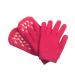 DRESSOOS Spa Gel Socks Heel Hydrating Gloves Foot Moisturizing Socks Feet Mini Wet Bag Moisture Socks Spa Gel Gloves Cracked Ear Piercing Kit Moisturizing Toe Socks Non-Slip Silicone Socks 19.00X12.50X0.50CM