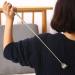 VzuhSW Telescopic Back Scratcher - Stainless Steel 8 to 50 cm - Perfect for Home Travel & Office - Effective Itch Relief - Buy Online on GoSupps.com