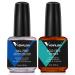VENALISA Gel Nail Polish 2Pcs 15ML Acid-Free Nail Dehydrator and Primer Set Natural Nail Prep Dehydrate Nail Gel Polish Nail Art Starter Manicure Salon DIY at Home