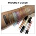 Petansy 12 Colors Liquid Eyeshadow Set - Glitter, Matte, Shimmer & Metallic | Waterproof & Long Lasting Sparkling Eye Makeup Kit - Buy Online on GoSupps.com