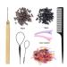 47 Silver Hair Tinsel Kit - 1100 Strands, Heat Resistant Extensions for Women & Girls - Buy Online on GoSupps.com