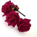 JZK Red Rose Headpiece | Floral Wreath Tiara for Weddings & Festivals | Elegant Hairband for Brides & Girls - Buy Online on GoSupps.com