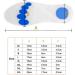 Child Silicone Arch Support Insole - Shock Absorption Full Length Sport Shoe Cushion for Kids - Orthopedic Insole for Flat Feet (4XL) - Buy Online on GoSupps.com