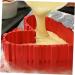 BESTonZON Chocolate Mold De para Gelatinas Silicone Molds Silicone Baking Molds Chocolate Molds Silicone Cake Molds Puzzle Jelly Molde para Chocoflan medium Red - Buy Online on GoSupps.com