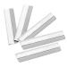 Straight Razor Blades 50 Pcs Stainless Steel Brow Razor Razor Blades Single Edge Disposable Safety Razor Blades Eyebrow Trimmer Facial Hair Removers Shaving Tools Blade Refills for Men and Women