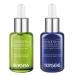 HUYGENS - The Day & Night Duo - Organic Certified - 2 x 30ml Face Serums - Day Revitalizing Concentrate and Night Repair Oil - All skin types - 100% Natural - Vegan - Made In France - 2 x 30 ml