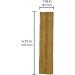 Infinite Modern Wavy Wooden Wicks for Candle Making - Set of 15 Metal Bases and Wood Wicks - Buy Online on GoSupps.com