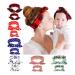 SoulQ 6 Sets Mommy and Me Headbands Hair Band Bow Knot Headbands Baby Hair Accessories Turban Baby Matching Head wrap Set Style a S