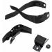 Alemon Inline Roller Skating Shoes Energy Strap 2-Piece Replacement Set - Black, Blue, Pink - Buy Online on GoSupps.com
