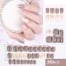 90 Pieces Removable Short False Nails Stick on Nails Short Nail Tips Short Square False Nails Fake Nails Full Cover Short Press On Nails Coffin Press On Nail Tips without Glue - Buy Online on GoSupps.com