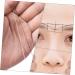 SOESFOUFU Eyebrow Drawing Ruler 2pcs Eyebrow Positioning Line Makeup Tools Eyebrow Wire Ruler Ink Eyebrow Mapping Ruler - Buy Online on GoSupps.com