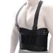 Back Support Belt For Men - Elastic Men's Lower Back Support With All-Round Waist Protection | Lower Back Brace Posture Corrector Protector All-Round Waist Protection - Buy Online on GoSupps.com