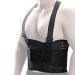 Work Back Brace Elastic Men's Lower Back Support With All-Round Waist Protection | Breathable Posture Corrector Protector & Lumbar Support Pad Waist For Home Use Unisex For Heavy Lifting Safety Xl