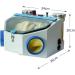 Buy Bceer Double Pencil Edge Sandblaster - 2 Metal Tanks LED Light Large Viewing Window | Ideal for Glass & Metal Rust Removal - International Shipping Available - Buy Online on GoSupps.com