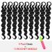 Niseyo Body Wave Braiding Hair 24 Inch Pre-Feathered Ocean Deep Twist Synthetic Hair 9 Bundles (Pack of 3) - Jet Black - Buy Online on GoSupps.com