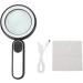 Professional Magnifier Adjustable Wide Application 85mm Lenses Diameter for Home Full of Stars - Buy Online on GoSupps.com