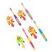 Minkissy 4 sets children's toys toothbrush children's toothbrush tooth cleaning brush children's toothbrush suction toothbrush children's toothbrush suction toothbrush toothbrush toothbrush tools