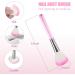 2 Set Nail Dip Powder Portable Nail Dipping Powder Kit Featuring Nail Dust Brush and Metal Cuticle Pusher For High Quality Home Manicure Experience - Buy Online on GoSupps.com