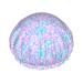 cherry blossom Shower Caps for Women Waterproof - Reusable  Adjustable  and Double Layered Bath Hair Cap with Elastic Hem