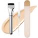 Flat Foundation Brush - Foundation Liquid Makeup Concealer Brush - Smooth Application Makeup Tool for Travel Business Trip Home Dormitory - Buy Online on GoSupps.com