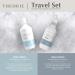 THEORIE PURE Hypoallergenic Travel Set - Plant-Based Shampoo and Conditioner for Sensitive Skin - Fragrance & Paraben Free - 90 mL - Buy Online on GoSupps.com