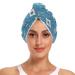 Candles Hair Towel 2 Pack Super Absorbent Hair Drying Towel Quick Dry Hair Turbans Head Towel with Button Twisty Wrap for Women Girls