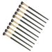 Angled Makeup Brush Ergonomic Nose Shadow Brush for Lady for Cosmetic