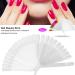 Buy Dekaim 32pcs Clear Nail Tips Stick - False Nail Display Palette for Manicure & Gel Polish Practice - International Shipping Available - Buy Online on GoSupps.com
