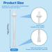 VIDSTW 100 Pcs Nose Hair Wax Stick - Effective Nose Hair Removal for Men & Women | Plastic Nostril Cleaner - Buy Online on GoSupps.com