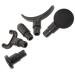 Unomor 5st massage heads for deep tissue electrical muscle massage heads fascia head attachment massage adapter body massage device salon tool five-part set replaceable plastic fitness
