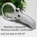 Magnifying Glasses Educational Hobby Magnifiers Handheld Led Illuminated Magnifier 10X - Buy Online on GoSupps.com