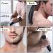 FERRISA Long Handle Back Shaver for Men with 10 Blades and Facial Razor | Detachable Extension Handle | Black - Buy Online on GoSupps.com