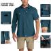 Men's Long Arm Quick-Drying Outdoor Function Shirt - Breathable Casual Sports Shirt for Hiking & Camping | Dark Green XXL - Buy Online on GoSupps.com