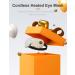 Heated Eye Mask - Cordless Heat Eye Compress for Dry Eye Relief & Relaxation | Electric Warm Eye Mask for Travel & Airplane Sleep | Perfect Gift Idea for Women & Men (Grey - Buy Online on GoSupps.com