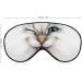 LynaRei Sleeping Mask Funny Cat Face Sleep Eye Mask Blindfold with Adjustable Strap Smiling Cat with Blue Eyes Soft Eye Cover for Blocking Out Lights Style-1 - Buy Online on GoSupps.com