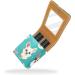 Travel Lipstick Organizer Case | Portable Makeup Bag with Mirror | Bow Chihuahua Dog Design - Shop Now - Buy Online on GoSupps.com