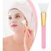 Molain Mask Brush Silicone Applicator Set - 5 Multi-colored Facial Brushes for DIY Mud, Body Lotion, Esthetician Face Care, Makeup & Skincare - Professional Fan Spatula Tool - Buy Online on GoSupps.com