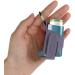 Beautyflier Asthma Inhaler Holder - Purple PU Leather Travel Handy Holder for Adults and Kids (Inhaler Not Included) - Buy Online on GoSupps.com