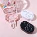 5 Pack Contact Lens Cases - 4 In 1 Travel Box with Mirror & Tweezers for Outdoor & Daily Use - Buy Online on GoSupps.com