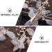 Lurrose Rhinestone Flower Hair Clips - Elegant Chinese Tassel Headwear for Women and Girls - Bridal Accessories in White (2pcs) - Buy Online on GoSupps.com