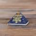 P&R UK Lapis Lazuli Metatron's Cube Orgonite Pyramid with Copper Coil - Energy-Enhancing Healing Crystal D cor in Elegant Gift Box - Buy Online on GoSupps.com