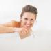 Loofah Bath Towel Shower Scrubber - Exfoliating Bath Pad for Rich Foaming & Skin Cleaning - Buy Online on GoSupps.com