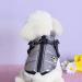 2 in 1 Dog Coat with Harness | Warm Winter Jacket for Large Dogs XL | Silver Pet Vest - International Shipping Available - Buy Online on GoSupps.com