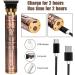 MADOC Zero Blade Hair Trimmer Beard Trimmer Bald Eagle Design Cordless Pro T Blade Trimmer Outline Hair Clipper - Buy Online on GoSupps.com